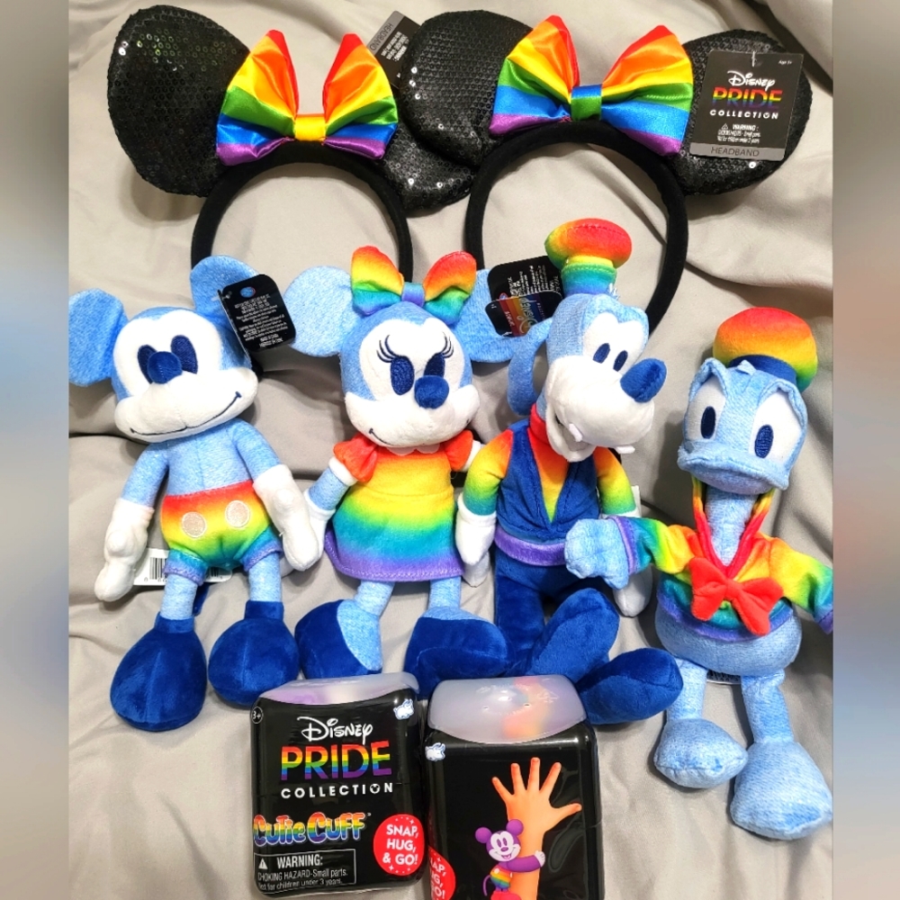 Disney Pride Rainbow collection Disney Parks Bundle